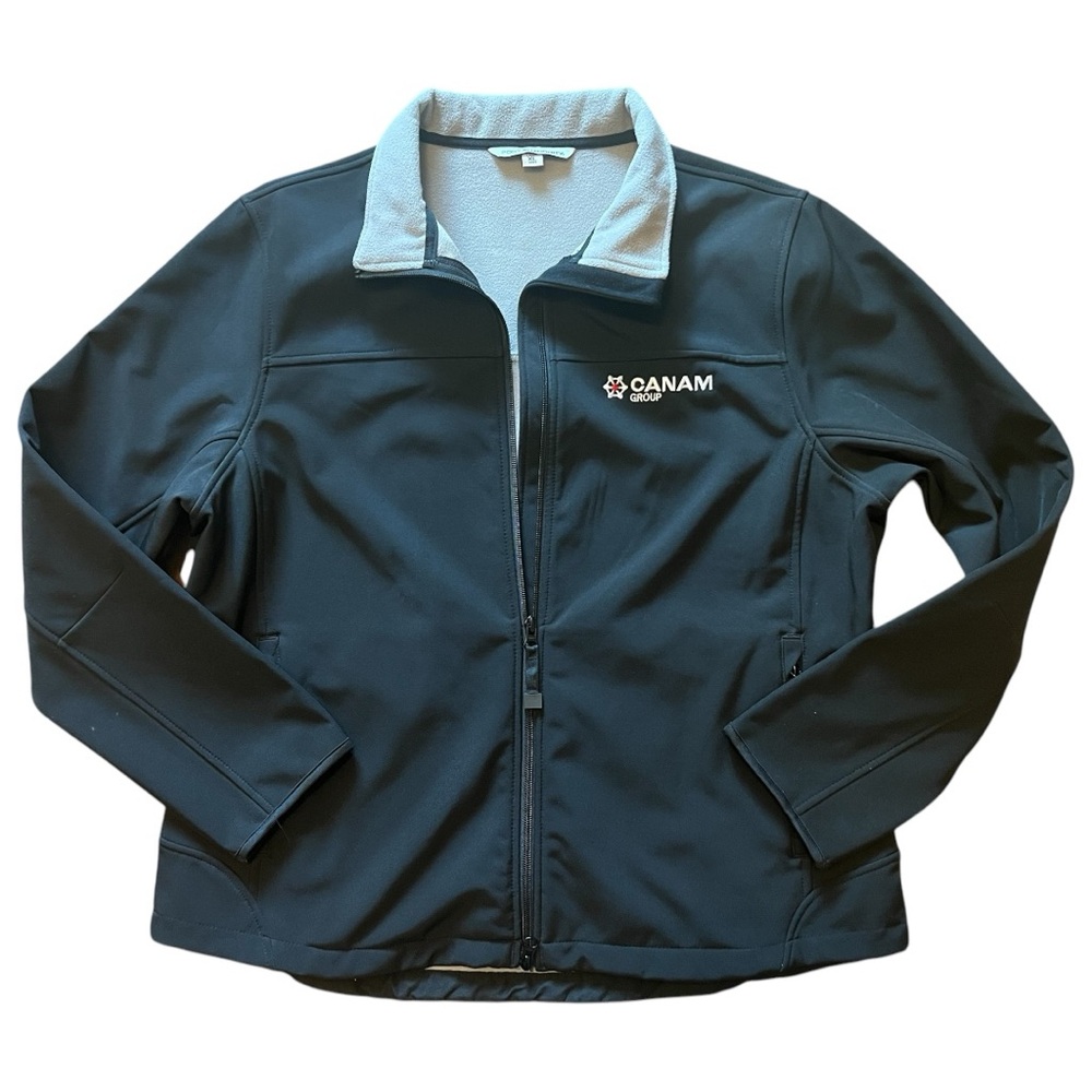 Port Authority Ladies Glacier Soft Shell Jacket XL Water Resistant Black